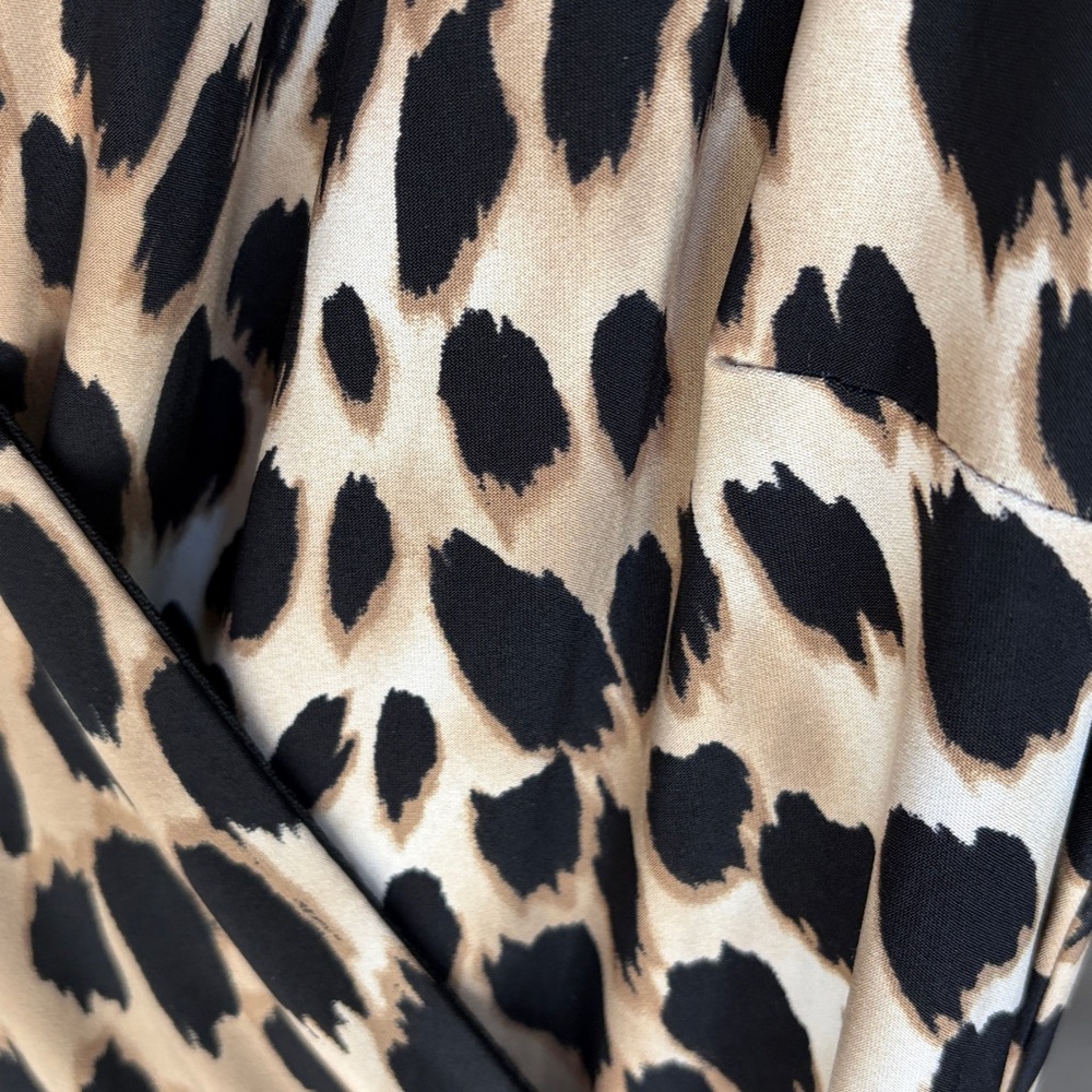 INC International Concepts Leopard Maxi Dress (Size M) - Picture 6 of 9
